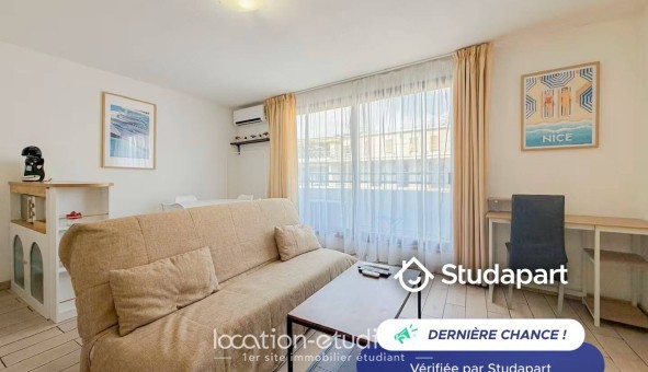 Logement étudiant Studio &agrave; Nice (06100)