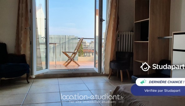 Logement étudiant Studio &agrave; Nice (06100)