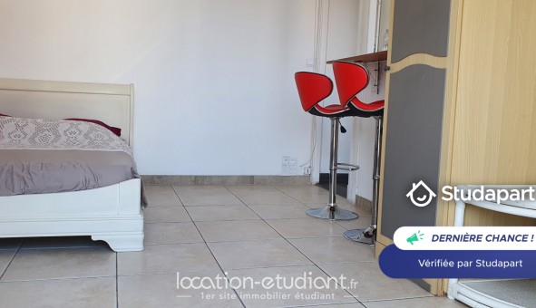 Logement étudiant Studio &agrave; Nice (06100)