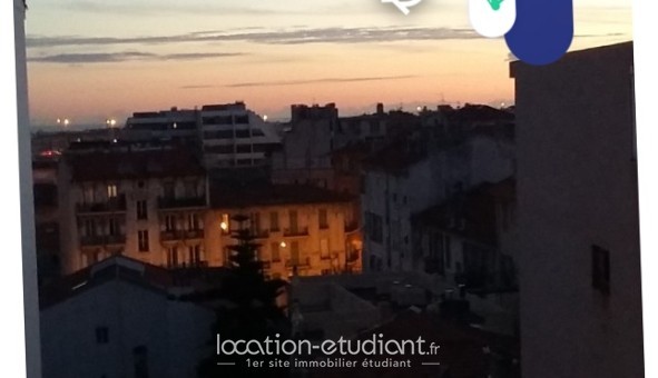 Logement étudiant Studio &agrave; Nice (06100)