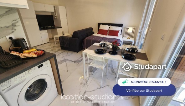 Logement étudiant Studio &agrave; Nice (06100)