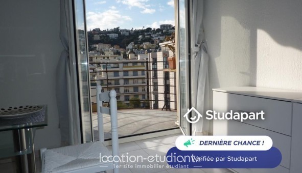 Logement étudiant Studio &agrave; Nice (06100)