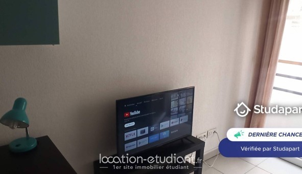 Logement étudiant Studio &agrave; Nice (06100)