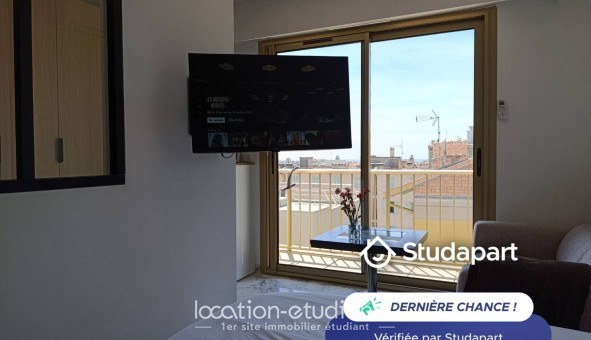 Logement étudiant Studio &agrave; Nice (06100)