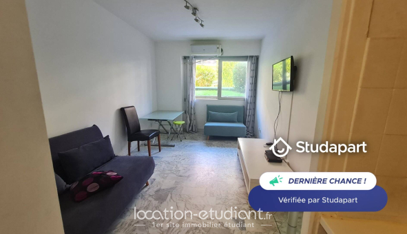 Logement étudiant Studio &agrave; Nice (06100)