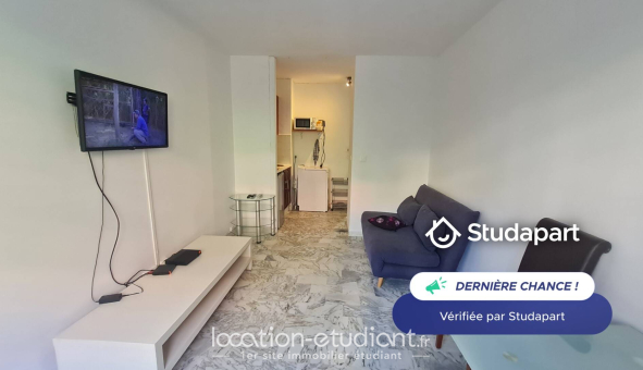 Logement étudiant Studio &agrave; Nice (06100)