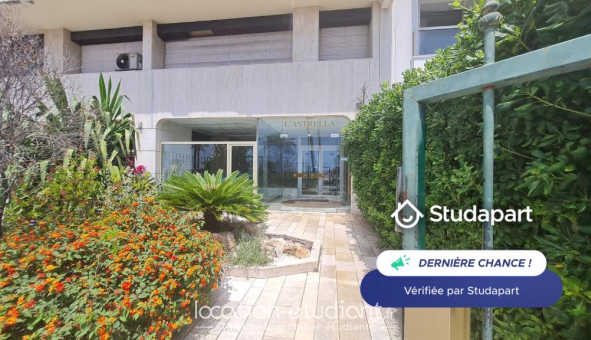 Logement étudiant Studio &agrave; Nice (06100)