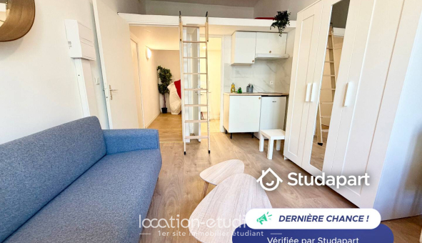 Logement étudiant Studio &agrave; Nice (06100)