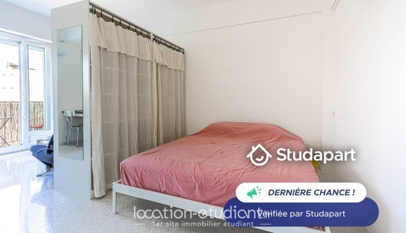 Logement étudiant Studio &agrave; Nice (06100)