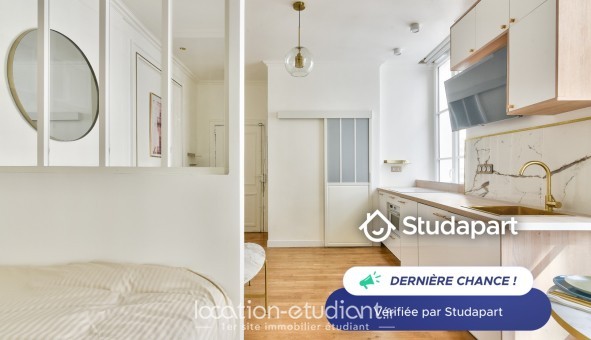 Logement étudiant Studio &agrave; Paris 02ème arrondissement (75002)