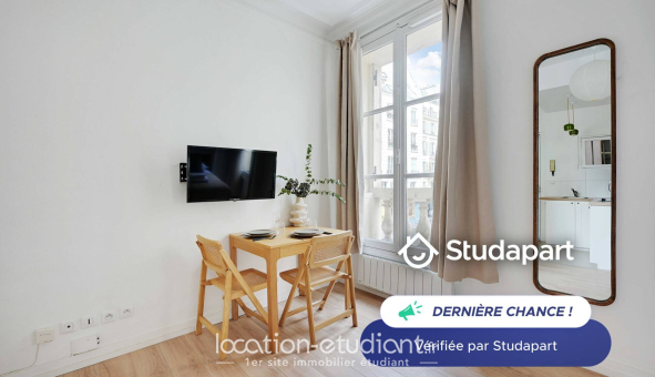 Logement étudiant Studio &agrave; Paris 03ème arrondissement (75003)