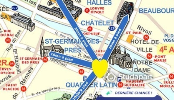 Logement étudiant Studio &agrave; Paris 05ème arrondissement (75005)