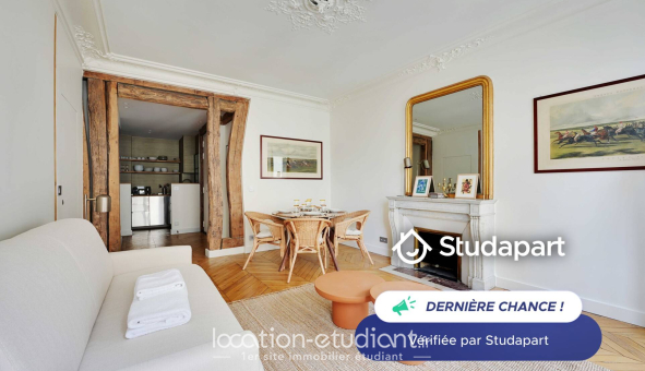 Logement étudiant Studio &agrave; Paris 06ème arrondissement (75006)