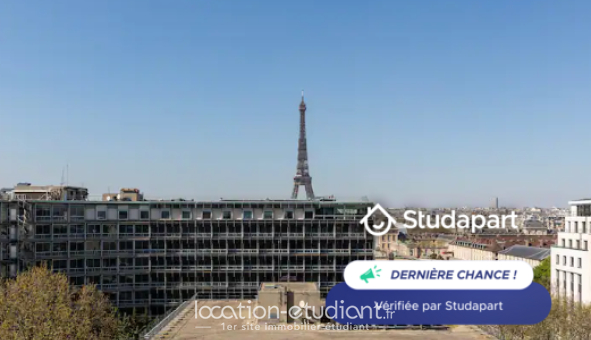 Logement étudiant Studio &agrave; Paris 07ème arrondissement (75007)