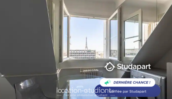 Logement étudiant Studio &agrave; Paris 07ème arrondissement (75007)