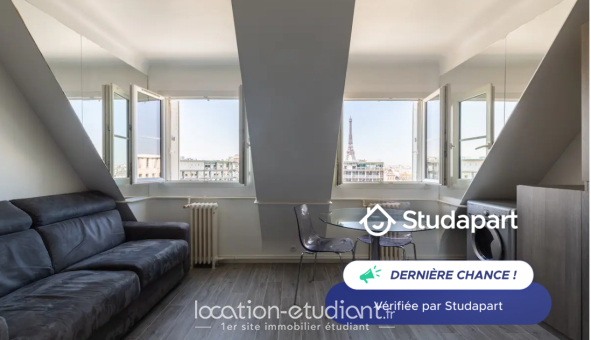 Logement étudiant Studio &agrave; Paris 07ème arrondissement (75007)