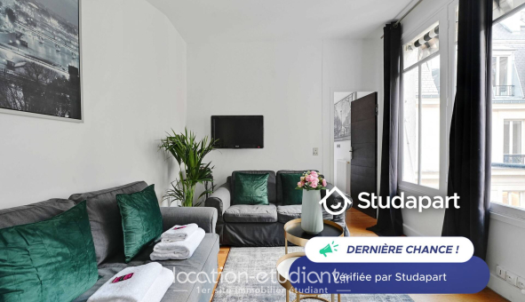 Logement étudiant T2 &agrave; Paris 08ème arrondissement (75008)