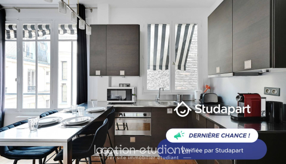 Logement étudiant T2 &agrave; Paris 08ème arrondissement (75008)