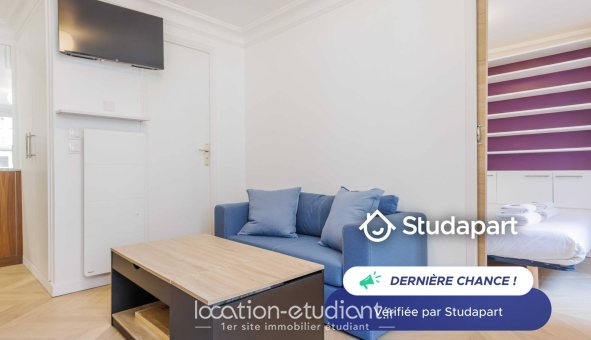 Logement étudiant T2 &agrave; Paris 08ème arrondissement (75008)