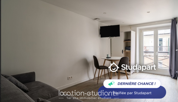 Logement étudiant Studio &agrave; Paris 11ème arrondissement (75011)