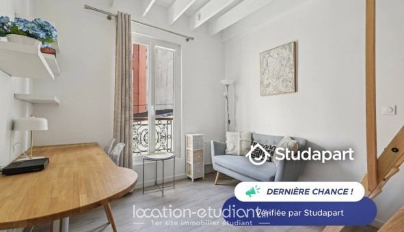 Logement étudiant Studio &agrave; Paris 12ème arrondissement (75012)
