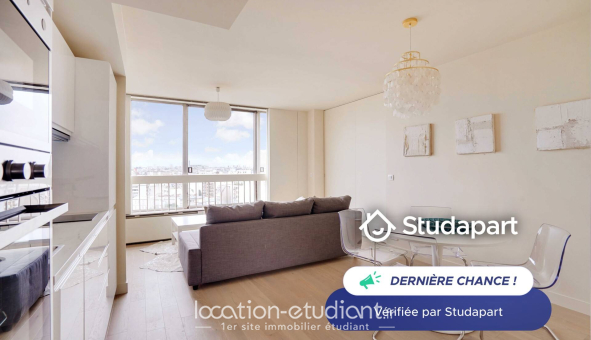 Logement étudiant Studio &agrave; Paris 15ème arrondissement (75015)