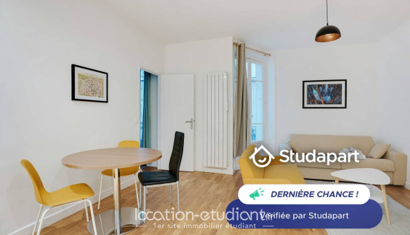Logement étudiant T2 &agrave; Paris 15ème arrondissement (75015)
