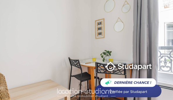 Logement étudiant Studio &agrave; Paris 15ème arrondissement (75015)