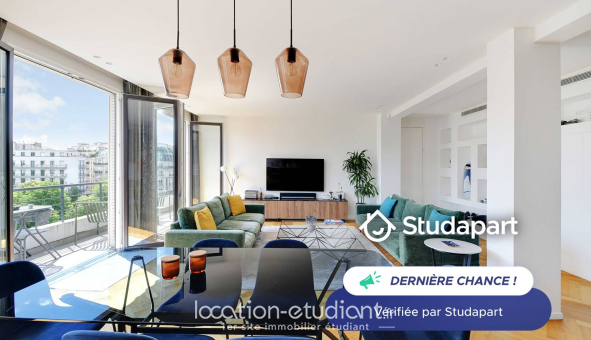 Logement étudiant T2 &agrave; Paris 16ème arrondissement (75016)