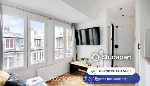 Logement étudiant Studio &agrave; Paris 16ème arrondissement (75016)