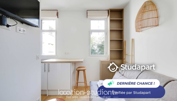 Logement étudiant Studio &agrave; Paris 16ème arrondissement (75016)