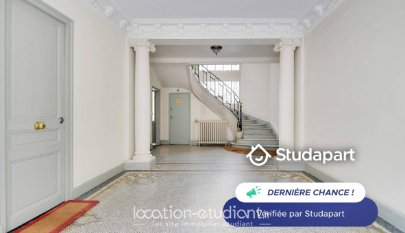 Logement étudiant Studio &agrave; Paris 16ème arrondissement (75016)