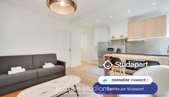 Logement étudiant Studio &agrave; Paris 17ème arrondissement (75017)
