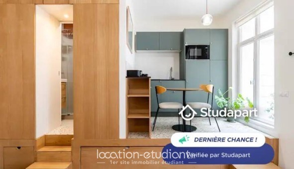 Logement étudiant Studio &agrave; Paris 17ème arrondissement (75017)