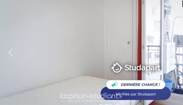 Logement étudiant Studio &agrave; Paris 17ème arrondissement (75017)