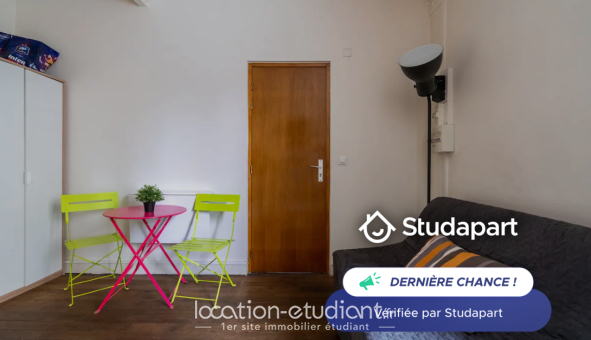 Logement étudiant Studio &agrave; Paris 17ème arrondissement (75017)