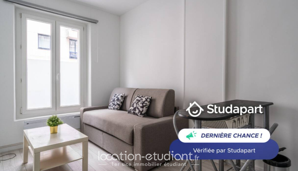 Logement étudiant Studio &agrave; Paris 17ème arrondissement (75017)