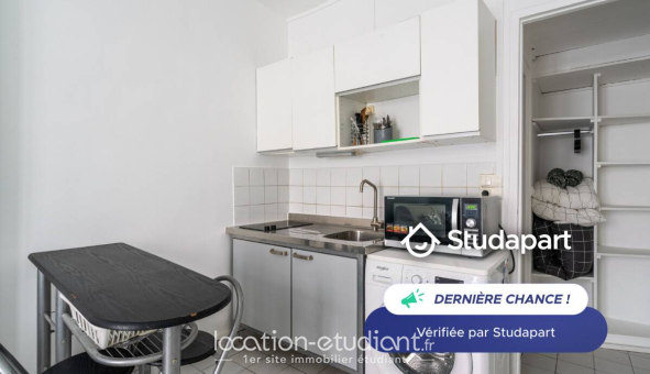 Logement étudiant Studio &agrave; Paris 17ème arrondissement (75017)