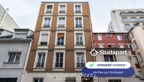 Logement étudiant Studio &agrave; Paris 17ème arrondissement (75017)