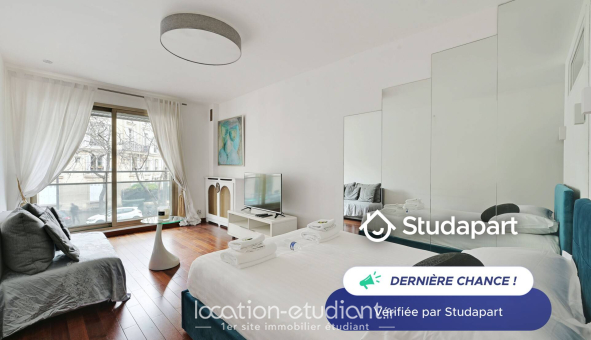 Logement étudiant T2 &agrave; Paris 17ème arrondissement (75017)