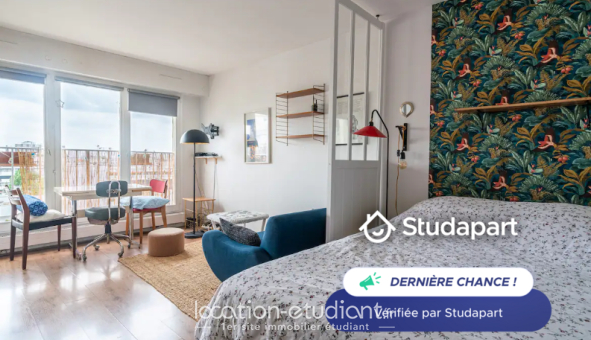 Logement étudiant Studio &agrave; Paris 20ème arrondissement (75020)
