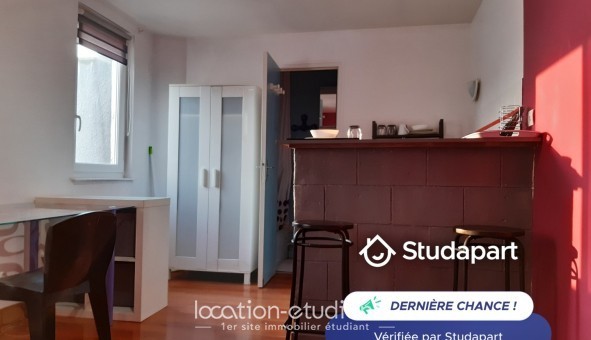 Logement étudiant Studio &agrave; Reims (51100)