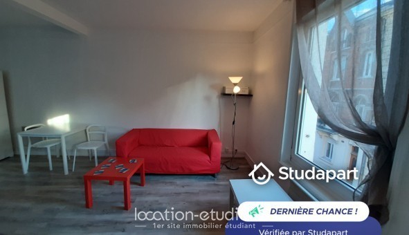 Logement étudiant Studio &agrave; Reims (51100)