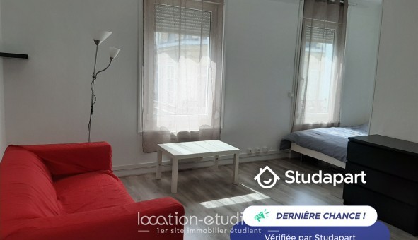Logement étudiant Studio &agrave; Reims (51100)