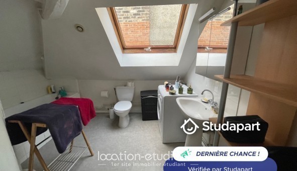 Logement étudiant Studio &agrave; Reims (51100)