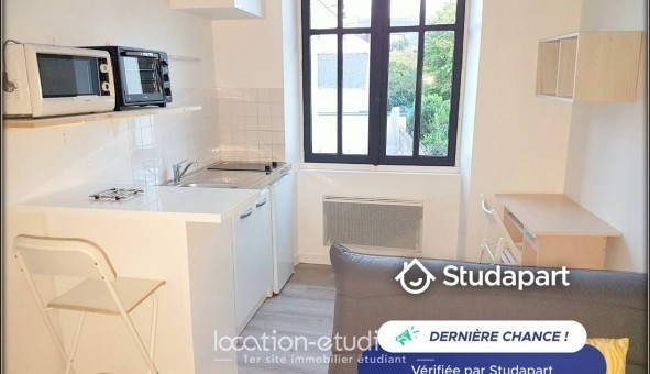 Logement étudiant Studio &agrave; Rennes (35000)