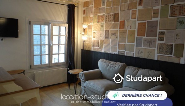 Logement étudiant Studio &agrave; Rouen (76100)