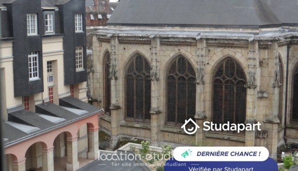 Logement étudiant Studio &agrave; Rouen (76100)