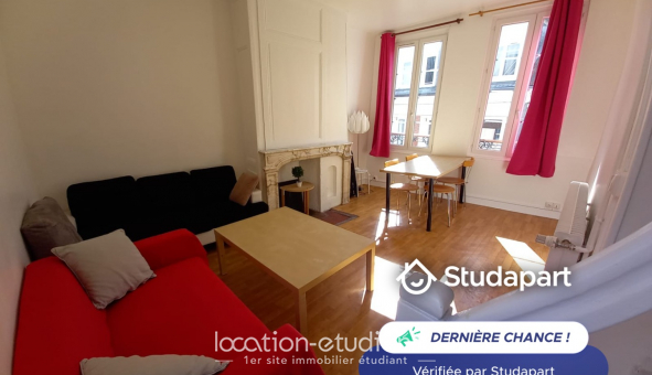 Logement �tudiant Location T1 Meubl&eacute; Rouen (76100)