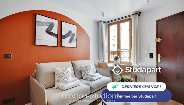 Logement étudiant Studio &agrave; Saint Cloud (92210)